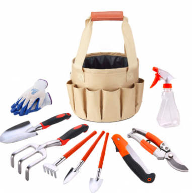 Durable Water Heavy Duty Tool Set Canvas Bag Combination Kit Aluminum Shovel Garden Scissors Bucket Cloth Gardening Tools Bags