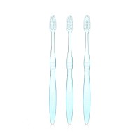 Eco Friendly Biodegradable ultra soft straight plastic toothbrush