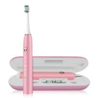 With Adaptive Brush Heads & Travel Case and UV Sanitizer Ultra Whitening 40000 VPM Rechargeable Sonic Electric Toothbrush