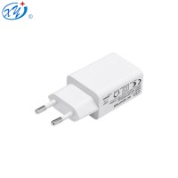 portable EU Plug white color wall charger 5V 2.4A USB usb charger