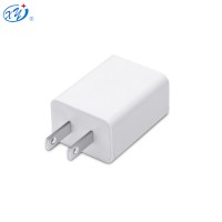 Universal white color US wall type 5V 2.1A USB Charger for toys table lamp